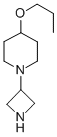 1-(3-AZETIDINYL)-4-PROPOXY-PIPERIDINE 结构式