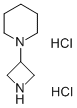 N-(3-吖啶基)哌啶二盐酸盐 结构式