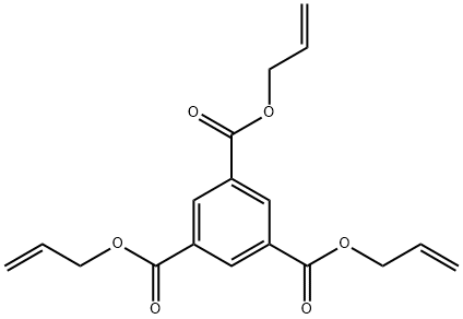 苯均三酸三烯丙基酯 结构式