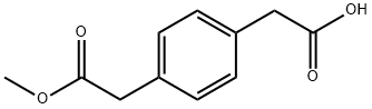4-(甲氧基甲基)苯乙酸 结构式
