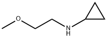 N-(2-甲氧基乙基)环丙胺 结构式