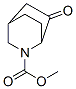 2-Azabicyclo[2.2.2]octane-2-carboxylic  acid,  6-oxo-,  methyl  ester 结构式
