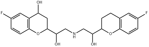 4-羟基奈必洛尔 结构式