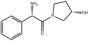 (2S,3'S)-N-3-HYDROXYPYRROLIDIN-PHENYL-GLYCINAMIDE
 结构式