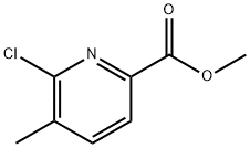 METHYL 6-CHLORO-5-METHYLPICOLINATE 结构式