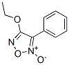 1,2,5-Oxadiazole,3-ethoxy-4-phenyl-,5-oxide(9CI) 结构式