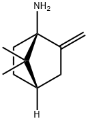 Bicyclo[2.2.1]heptan-1-amine, 7,7-dimethyl-2-methylene-, (1S,4S)- (9CI) 结构式