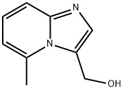 (5-甲基咪唑并[1,2-A]吡啶-3-基)甲醇 结构式