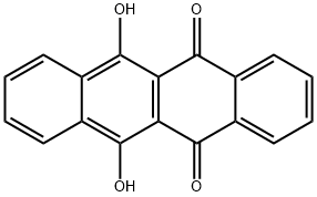 6,11-二羟基-5,12-萘并萘二酮 结构式