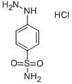 对肼基苯磺酰胺盐酸盐 结构式
