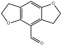 4-Formyl-2,3,6,7-Tetrahydrobenzo[1,2-B:4,5-B']Difuran 结构式