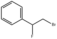 <2-溴-1-氟>乙基苯 结构式