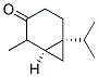 Bicyclo[4.1.0]heptan-3-one, 2-methyl-6-(1-methylethyl)-, (1alpha,6alpha)- (9CI) 结构式