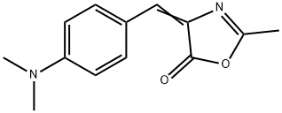 4-[4-(Dimethylamino)benzylidene]-2-methyl-1,3-oxazol-5(4H)-one 结构式