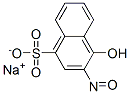 4-Hydroxy-3-nitroso-1-naphthalenesulfonic acid sodium salt 结构式