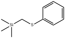 三甲基(苯硫甲基)硅烷 结构式