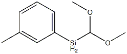 对甲苯基甲基二甲氧基硅烷 结构式