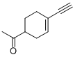 Ethanone,1-(4-ethynyl-3-cyclohexen-1-yl)- 结构式