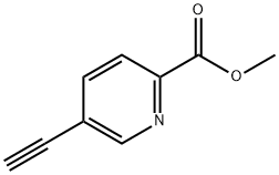 5-乙炔-2-甲酸甲酯吡啶 结构式