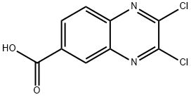 2,3-二氯喹喔啉-6-甲酰氯 结构式