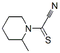 Piperidine,  1-(cyanothioxomethyl)-2-methyl-  (9CI) 结构式