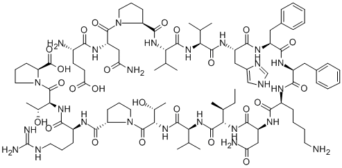 牛髓鞘碱性蛋白 结构式