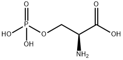 DL-O-磷酸丝氨酸 结构式