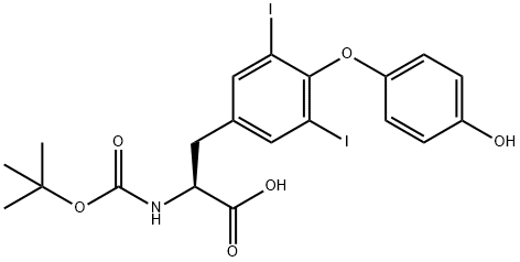 甲状腺素 结构式