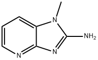 1-甲基-1H-咪唑并[4,5-B]吡啶-2-胺 结构式