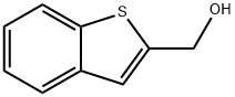 1-苯并噻吩-2-甲醇 结构式