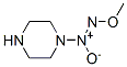 Piperazine,  1-(methoxy-NNO-azoxy)-  (9CI) 结构式