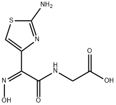 噻唑基乙酰基甘氨酸肟 结构式