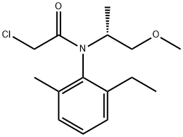 S-异丙甲草胺 结构式