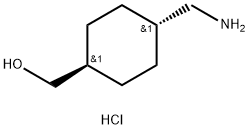 trans-4-(aminomethyl)cyclohexanemethanol hydrochloride 结构式