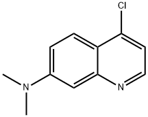 4-氯-7-二甲氨基-喹啉 结构式