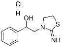 2-(2-亚氨基-1,3-噻唑啉-3-基)-1-苯基乙烷-1-醇盐酸盐 结构式