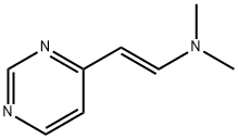 Ethenamine, N,N-dimethyl-2-(4-pyrimidinyl)-, (E)- (9CI) 结构式