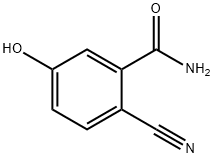 Benzamide, 2-cyano-5-hydroxy- (9CI) 结构式