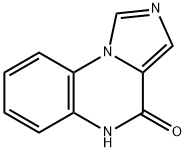 4H,5H-咪唑[1,5-A]喹喔啉-4-酮 结构式