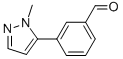 3-(1-METHYL-1H-PYRAZOL-5-YL)BENZALDEHYDE 结构式