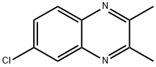 6-氯-2,3-二甲基喹喔啉 结构式