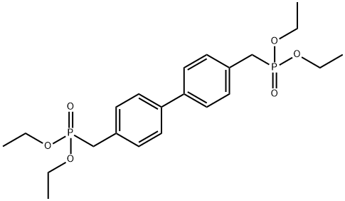 4,4'-双(二乙氧基膦酰甲基)联苯 结构式