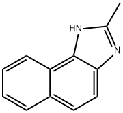 1H-NAPHTH[1,2-D]IMIDAZOLE, 2-METHYL- 结构式