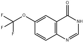 6-(三氟甲氧基)-4(1H)-喹唑啉酮 结构式