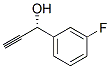 Benzenemethanol, alpha-ethynyl-3-fluoro-, (R)- (9CI) 结构式