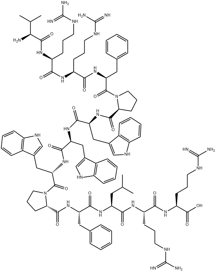 TRITRPTICIN 结构式