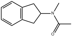 Acetamide,  N-(2,3-dihydro-1H-inden-2-yl)-N-methyl- 结构式