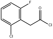 2-Chloro-6-fluorophenylacetyl chloride 结构式
