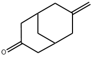 7-亚甲基双环[3.3.1]壬-3-酮 结构式