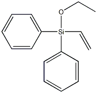 二苯基乙烯基乙氧基硅烷 结构式